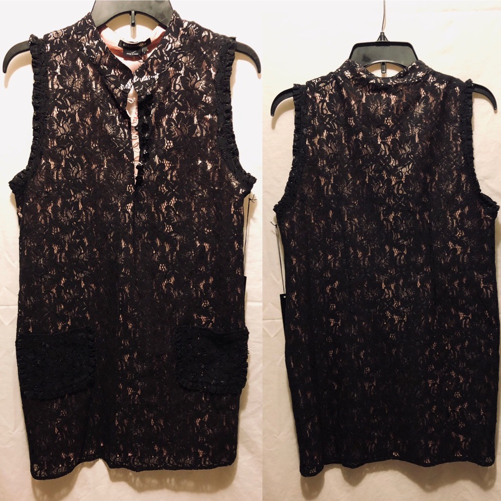 NWT BCBG MaxAzria Sleeveless Lace Dress